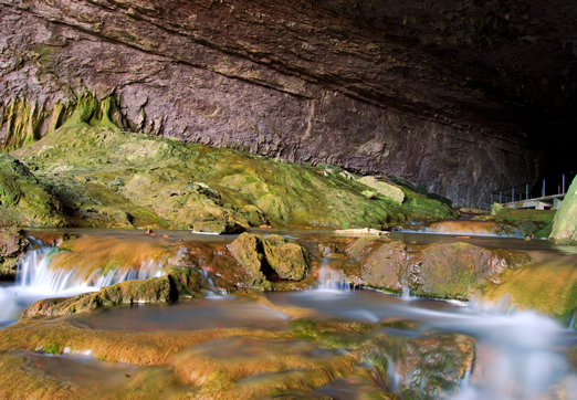 Smallin Above Entrance Waterfall